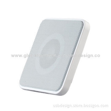 Own design portable Bluetooth speakers, white and black wireless speakers